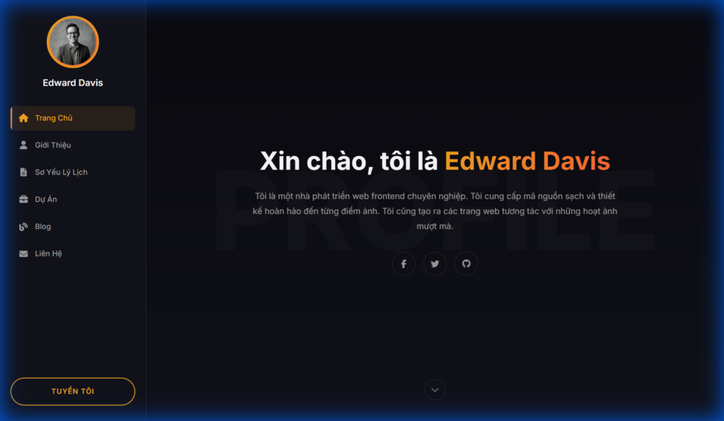 Miễn phí Portfolio CV